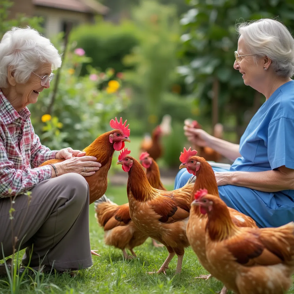 Therapeutic chicken program