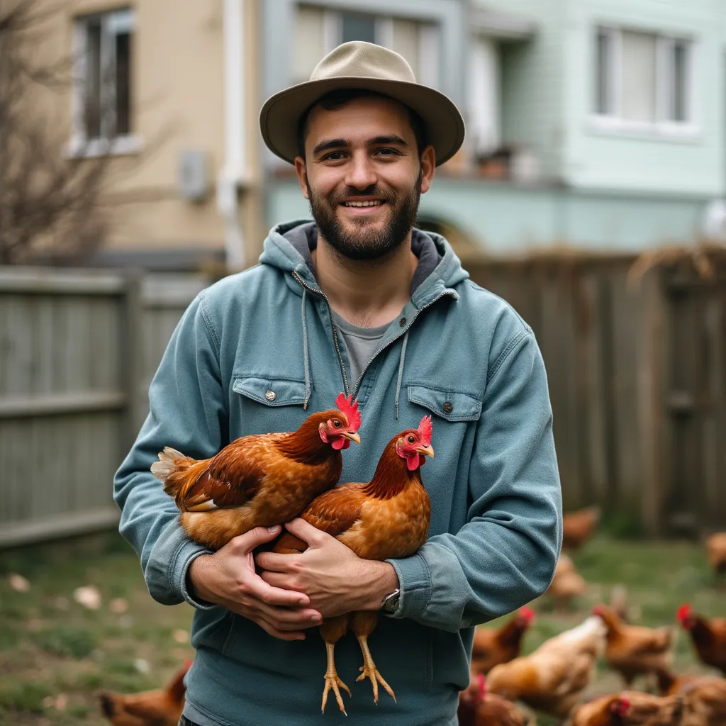 Urban chicken enthusiast